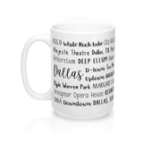 Dallas, TX Mug