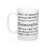 Bloomington, IN Mug