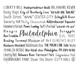 Philadelphia, PA Travel Mug