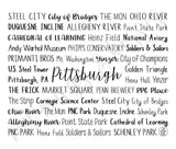 Pittsburgh, PA Travel Mug
