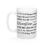 Arlington, VA Mug