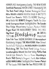 Blacksburg, VA Spiral Notebook