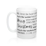 Christian Christmas Mug
