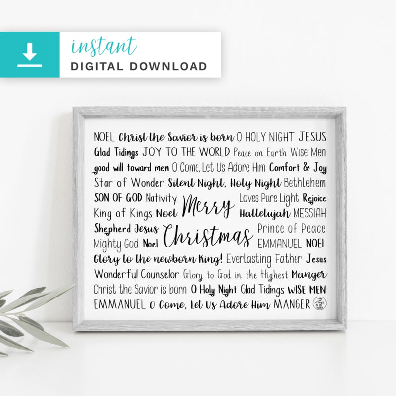 Christian Christmas Digital Download