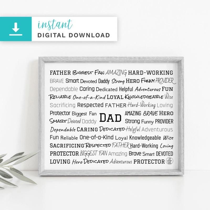 Father's Day Digital Download