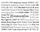 Bloomington, IN Digital Download