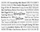Winston-Salem, NC Digital Download