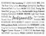 Jacksonville, FL Digital Download