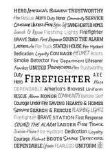 Firefighter Spiral Notebook