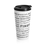 Firefighter Travel Mug