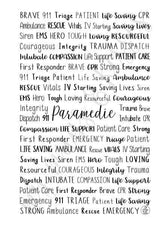 Paramedic Spiral Notebook