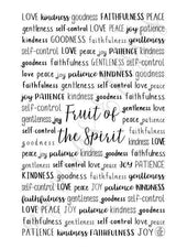 Fruit of the Spirit Spiral Notebook