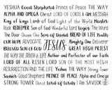 Names of Jesus Digital Download