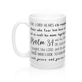 Psalm 34 Mug