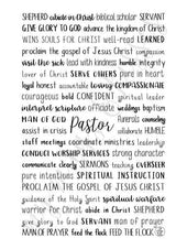Pastor Spiral Notebook