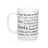 Give Thanks Mug