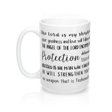 Protection Scriptures Mug