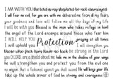 Protection Scriptures Tumbler
