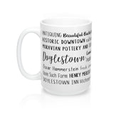 Doylestown, PA Mug