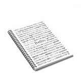 Realtor Spiral Notebook