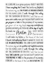 Psalm 23 Spiral Notebook