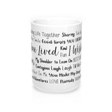 I Wish You Lived Next Door Mug