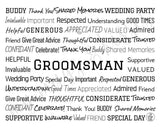 Groomsman Digital Download