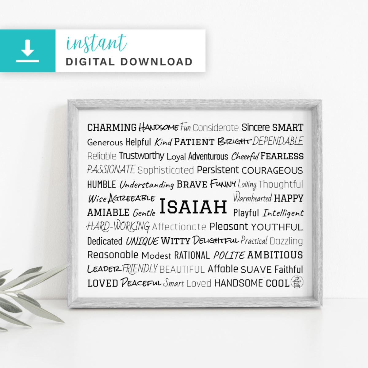 Isaiah Digital Download