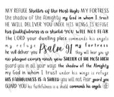 Psalm 91 Travel Mug