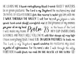Psalm 23 Tumbler